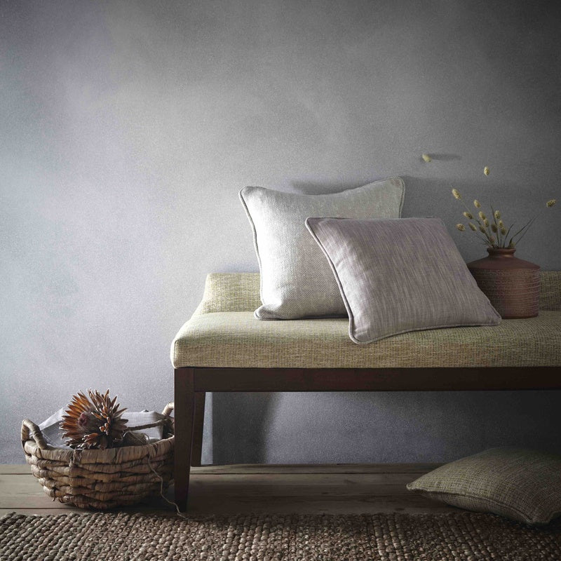 Tierra Curtain Fabric Silver