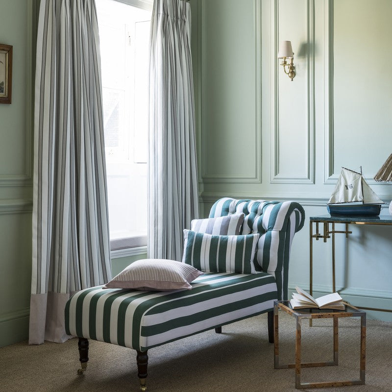 Windsor Curtain Fabric Green