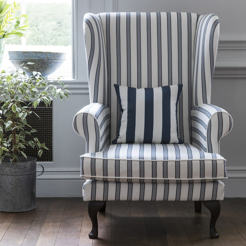 Edison Curtain Fabric Denim