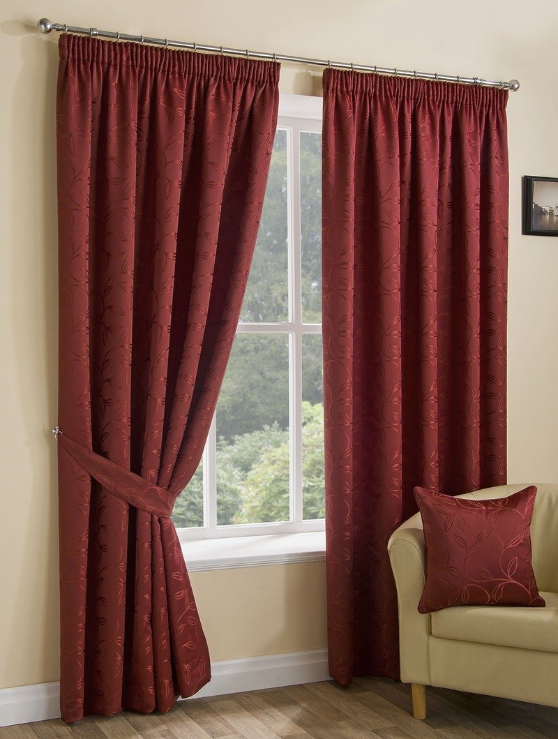 Elizabeth Ready Made Lined Curtains Spice