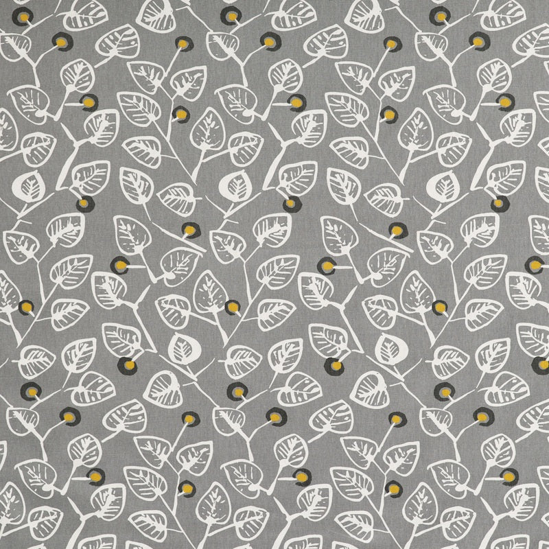Elva Curtain Fabric Silver