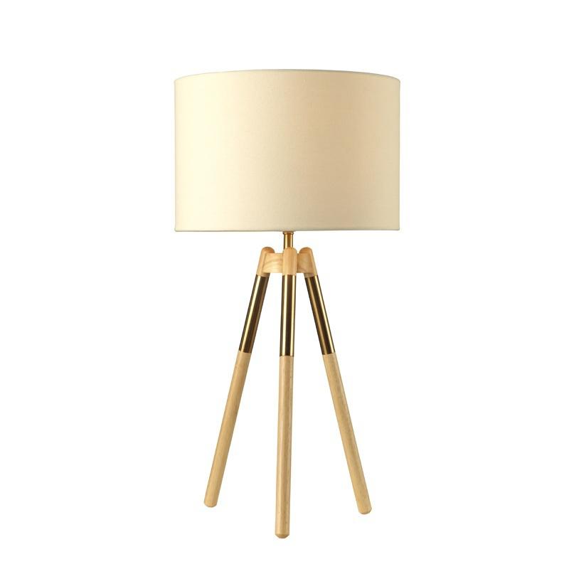 Ely Table Lamp Natural/Gold Natural/Gold