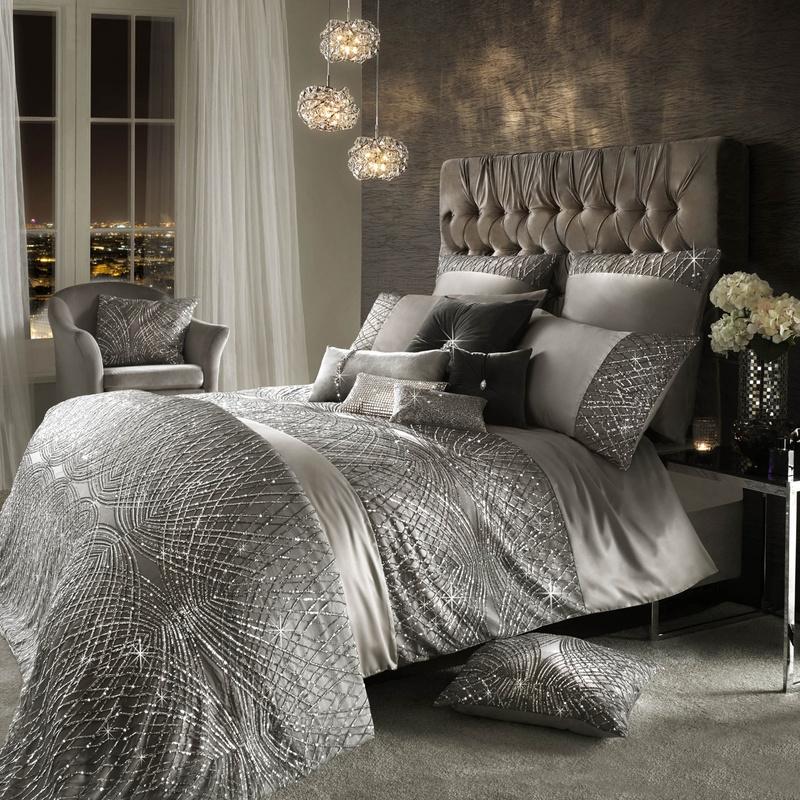 Kylie Minogue Esta Bedding Silver