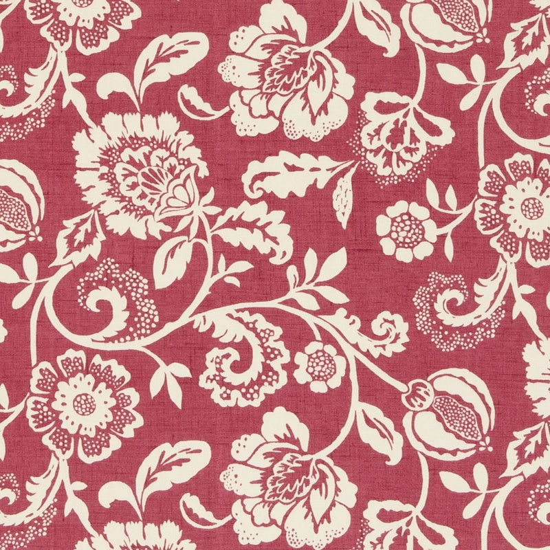 Clarke & Clarke Eliza Fabric Raspberry
