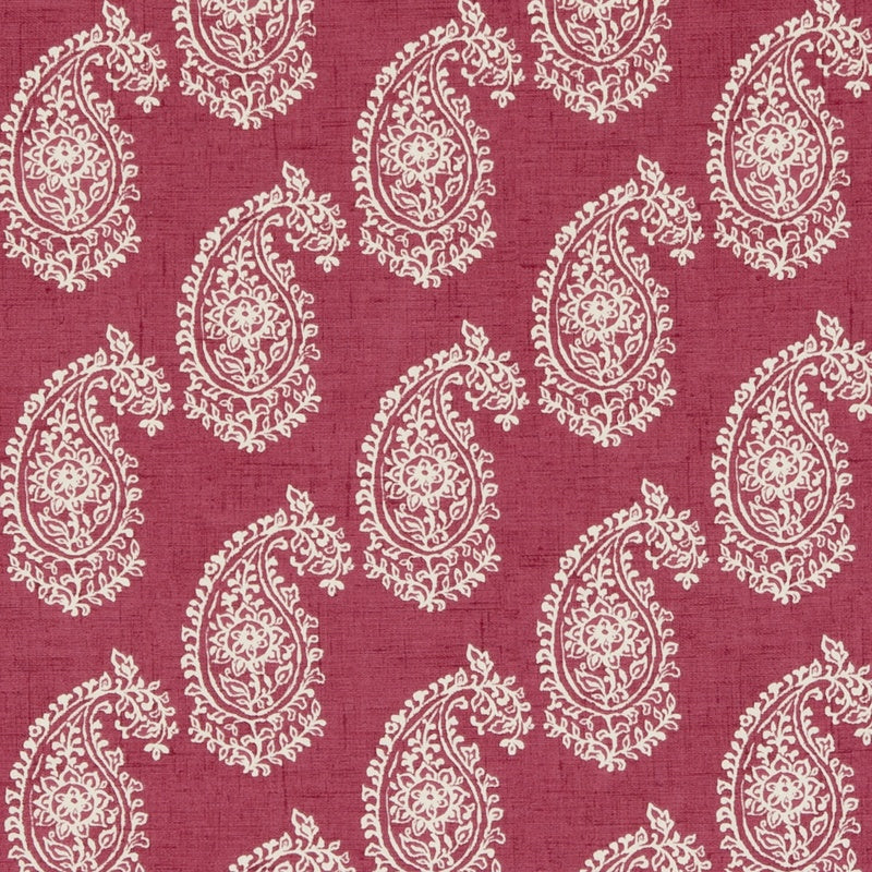 Clarke & Clarke Harriet Fabric Raspberry