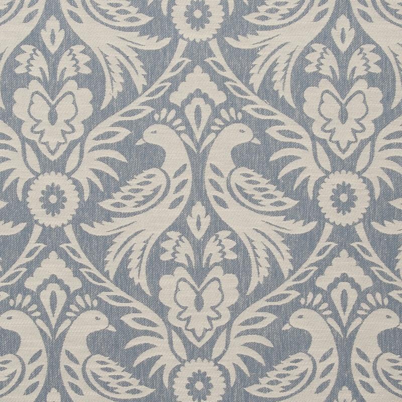 Clarke & Clarke Harewood Fabric Chambray