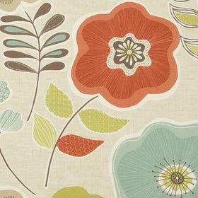 Calypso Curtain Fabric Spice
