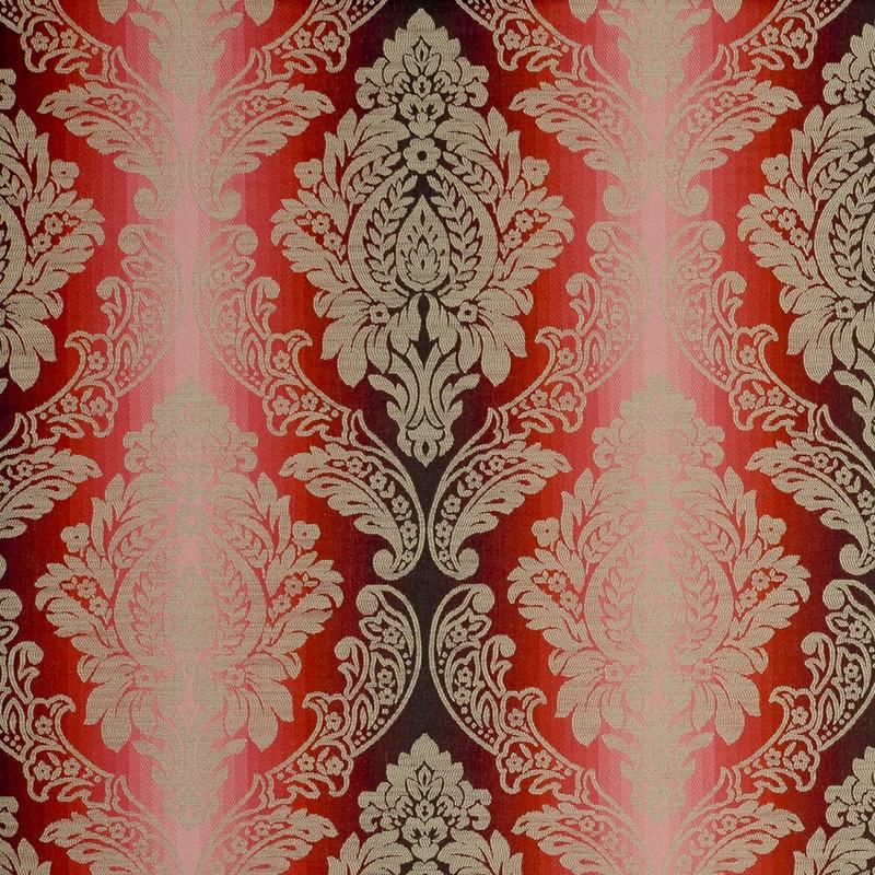 Ornato Curtain Fabric Cardinal
