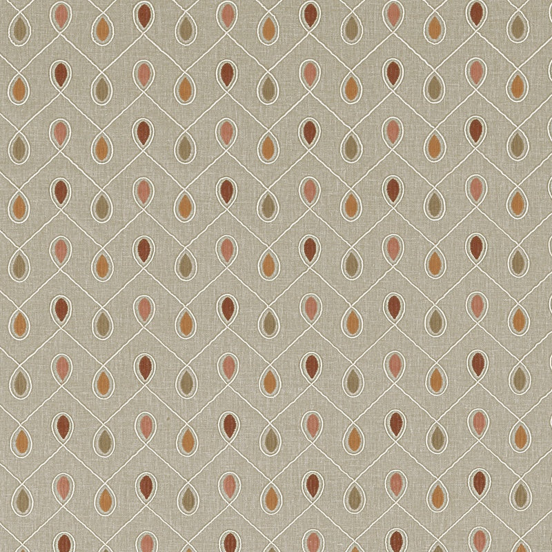 Healey Curtain Fabric Spice
