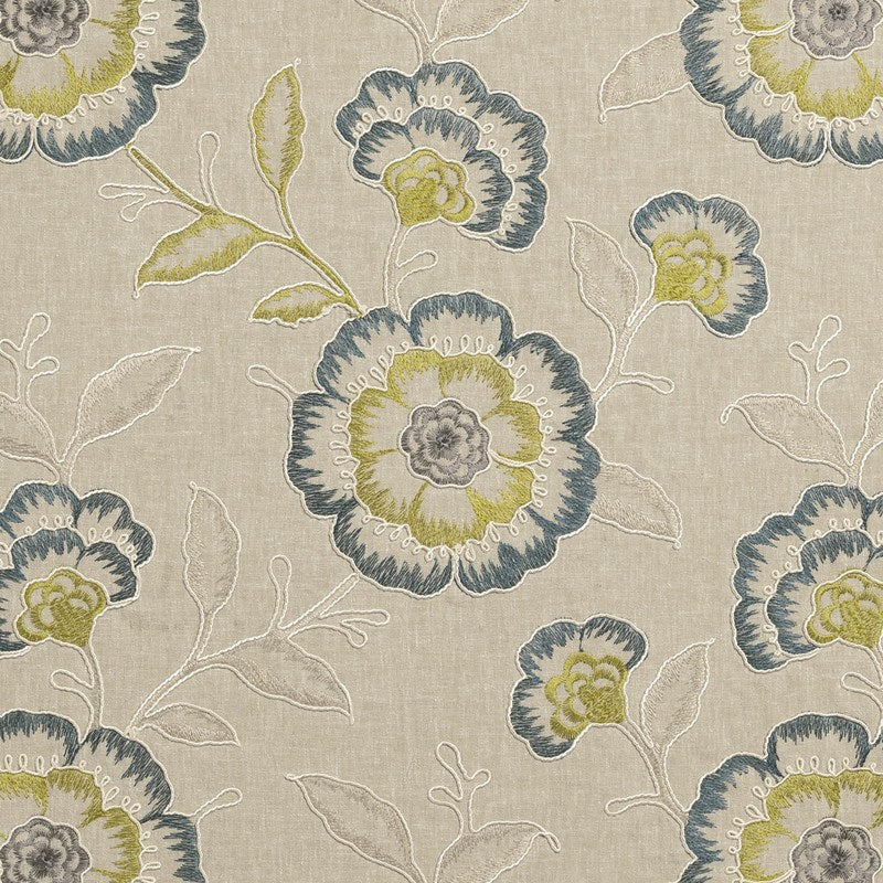 Richmond Curtain Fabric Tealacacia