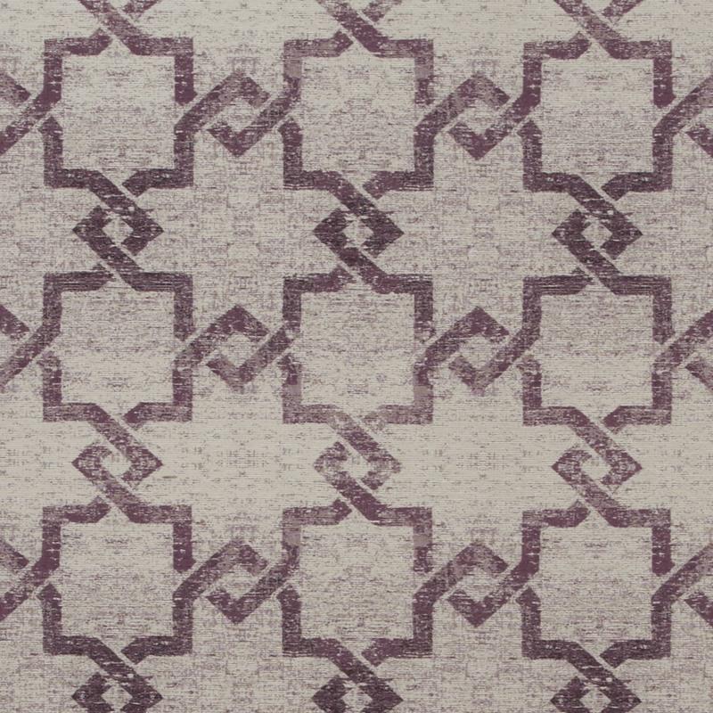 Clarke & Clarke Manolo Fabric Damson