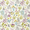 Clarke & Clarke Frida Fabric Heather/Olive