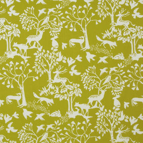 Vilda Curtain Fabric Chartreuse