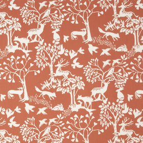 Vilda Curtain Fabric Cinnamon