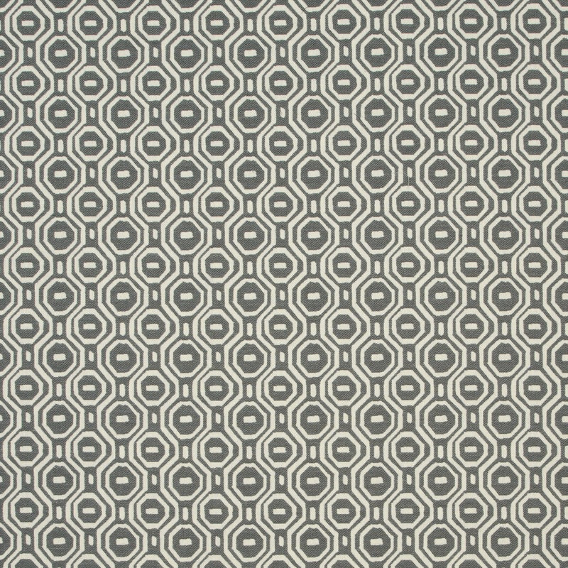 Clarke & Clarke Gotska Fabric Charcoal