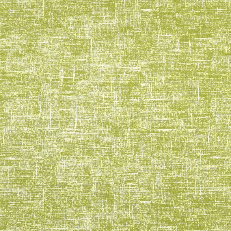 Linum Print Curtain Fabric Lime