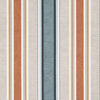 Clarke & Clarke Luella Fabric Teal / Spice
