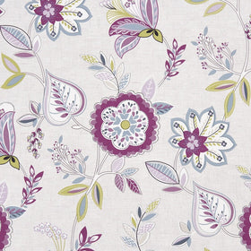 Clarke & Clarke Octavia Fabric Damson