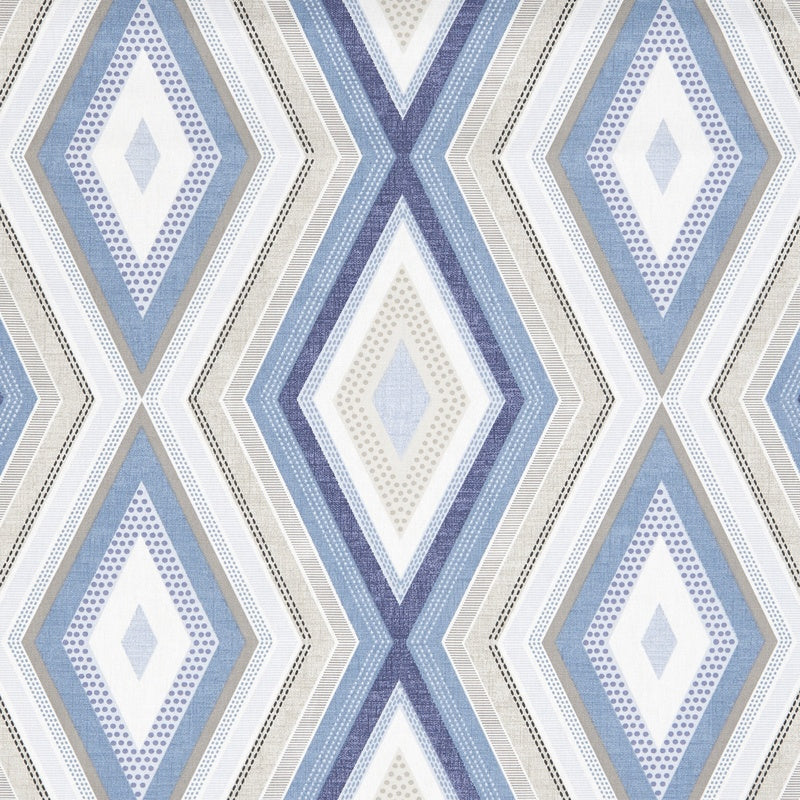 Clarke & Clarke Terrazzo Fabric Denim