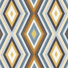 Clarke & Clarke Terrazzo Fabric Teal / Spice