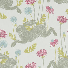 Clarke & Clarke March Hare Fabric Summer