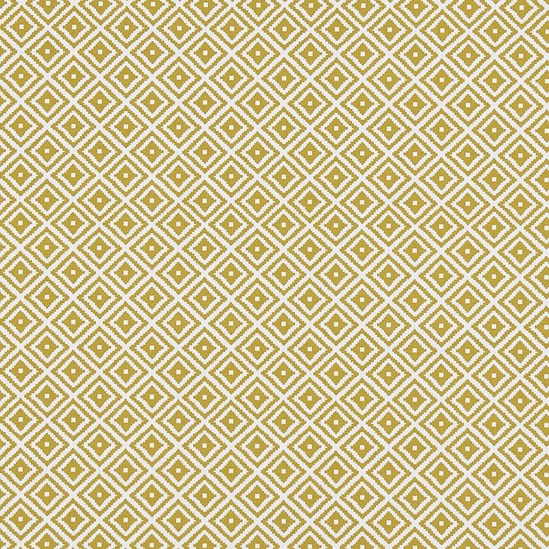 Clarke & Clarke Kiki Fabric Ochre