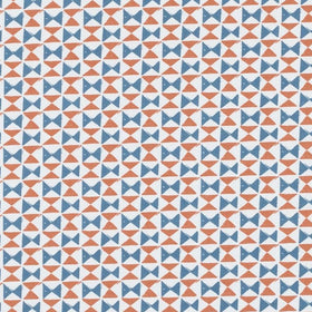 Clarke & Clarke Orianna Fabric Denim Spice