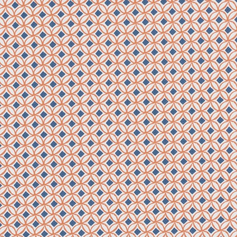 Clarke & Clarke Ortis Fabric Denim Spice