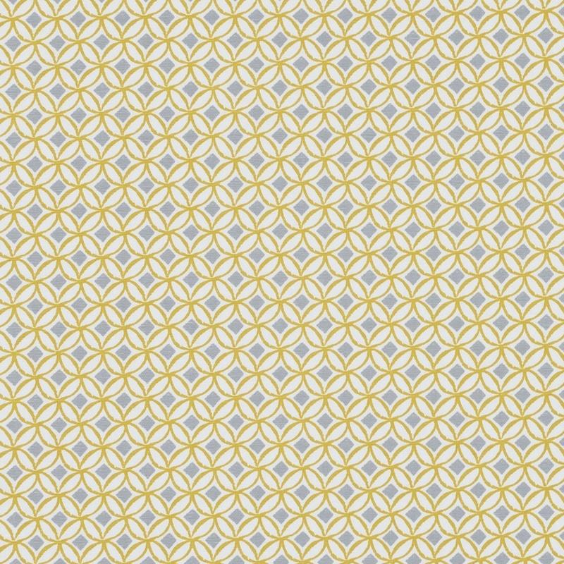 Clarke & Clarke Ortis Fabric Ochre