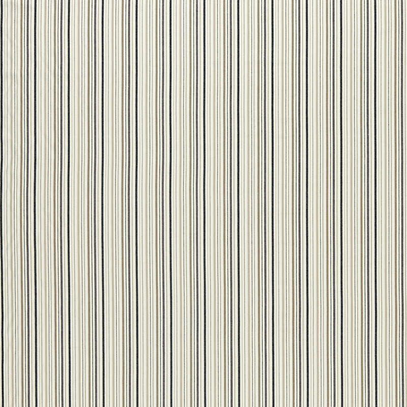Maryland Curtain Fabric Charcoal and Natural