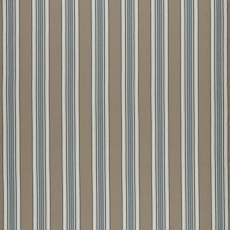 Marylebone Curtain Fabric Denim and Linen