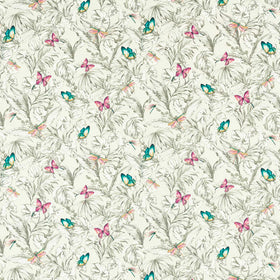 Acadia Curtain Fabric Linen
