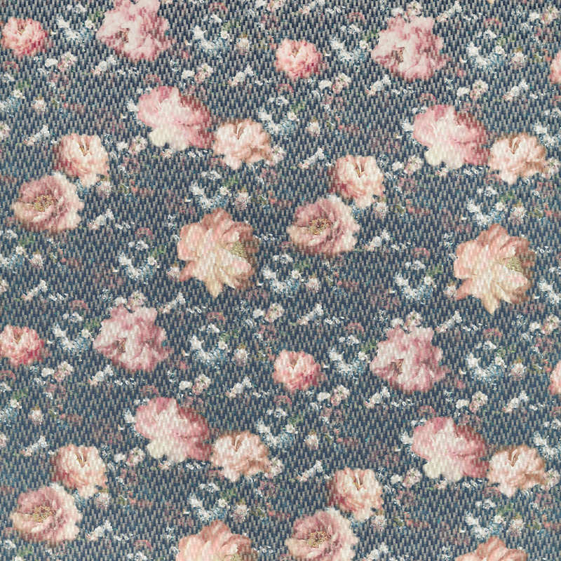 Camile Curtain Fabric Spice and Dusk