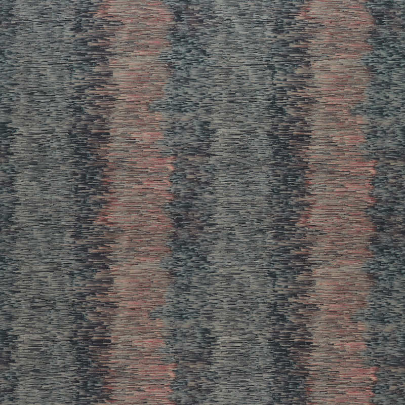 Ombre Curtain Fabric Blush and Charcoal