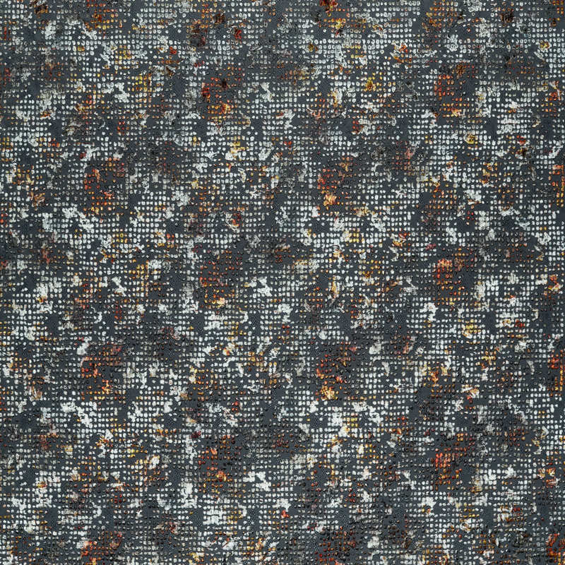 Scintilla Curtain Fabric Spice and Dusk