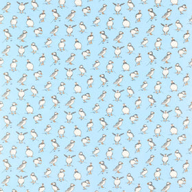 Clarke & Clarke Atlantic Fabric Powder Blue