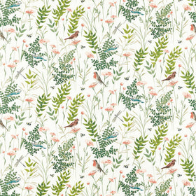 Clarke & Clarke Gardenia Fabric Blush