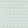 Clarke & Clarke Petal Fabric Mineral and Rouge