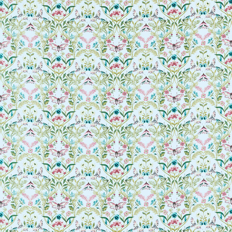 Pieris Curtain Fabric Smoke