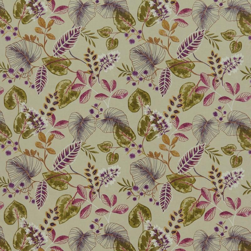 iLiv Fandango Fabric Cranberry