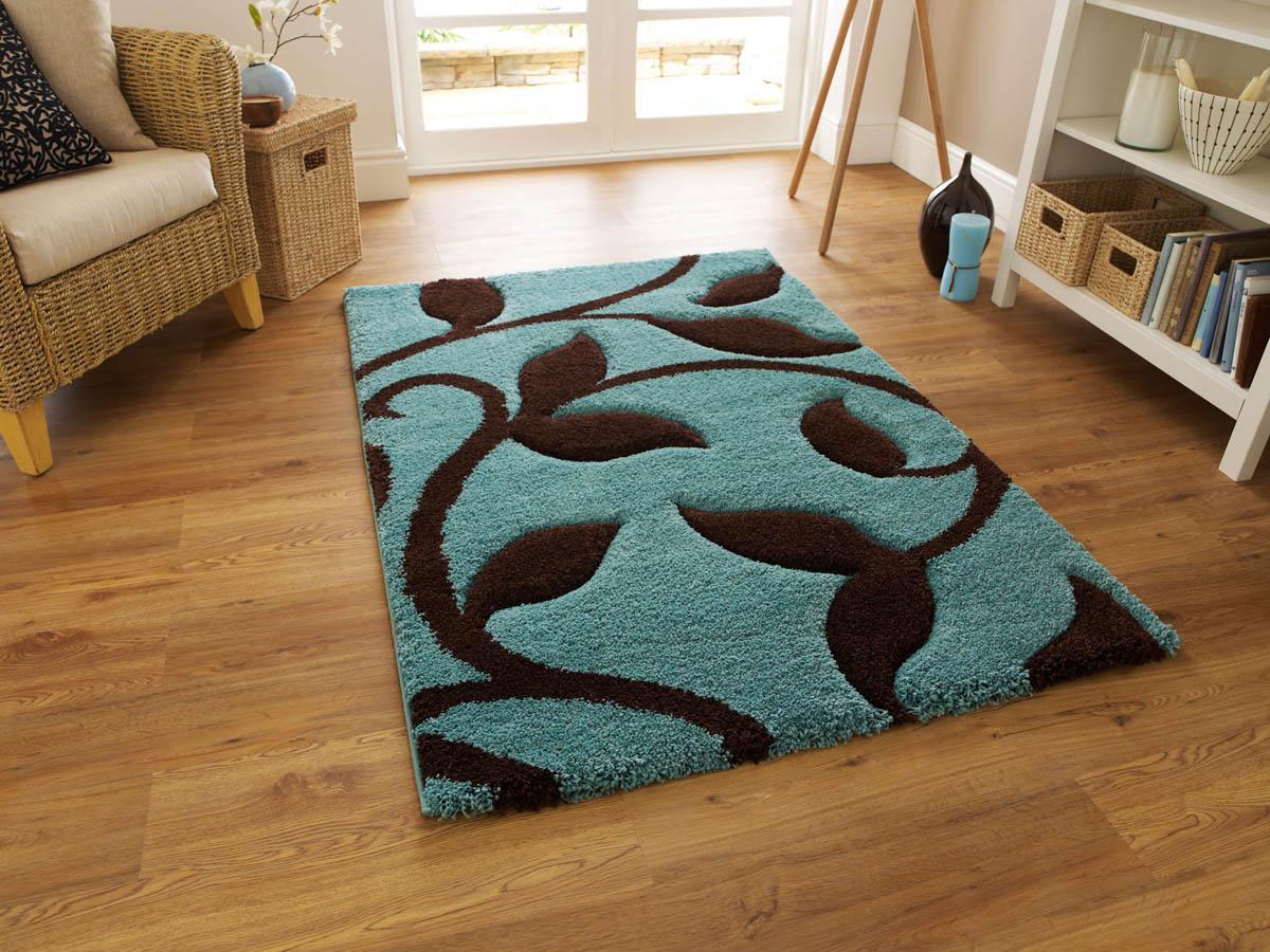 Fashion 7647 Rug Blue & Brown