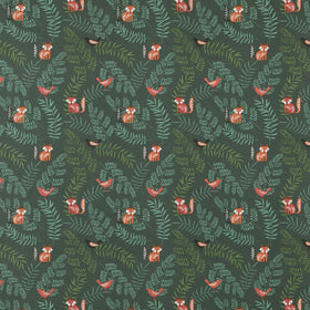 Fern Forest Fabric Jade