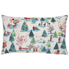 Cath Kidston Festive Poem Filled Boudoir 30cm x 50cm Parchment