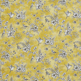 iLiv Finch Toile Fabric Buttercup