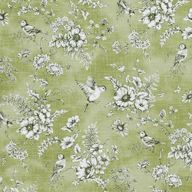 iLiv Finch Toile Fabric Willow