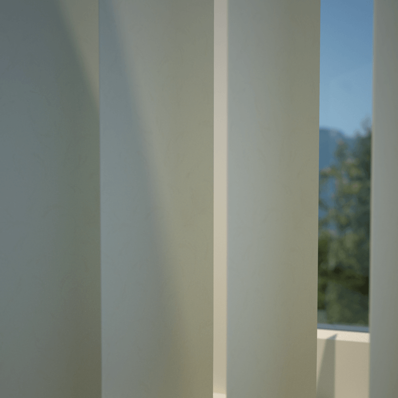 Vine Vertical Blind Vanilla