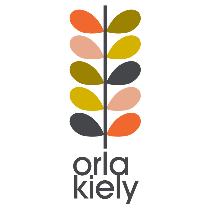 Orla Kiely Flower Tile Filled Cushion 45cm x 45cm Wisteria