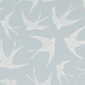 Clarke & Clarke Fly Away Fabric Duckegg