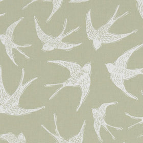 Clarke & Clarke Fly Away Fabric Sage