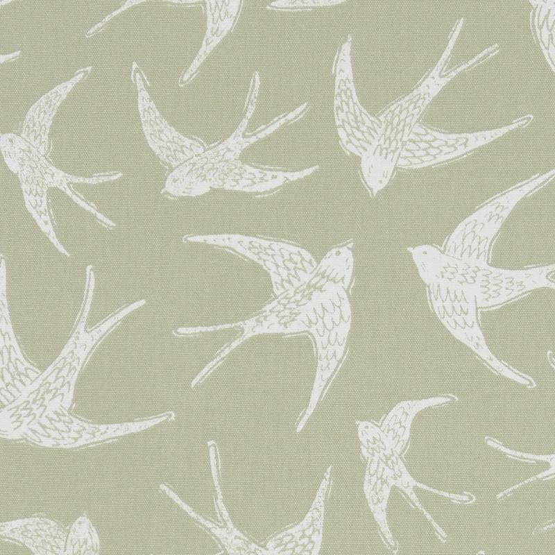 Clarke & Clarke Fly Away Fabric Sage